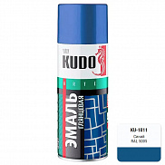 Эмаль аэрозольная Kudo синяя, 520мл - фото