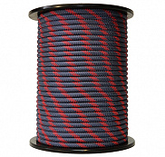 Канат 14мм(16пр)*100м полипропиленовый плетеный с сердечником, цветной, МДС  - фото
