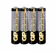 Батарейка GP Super R03 б/б SP-4 чёрные AAA - фото