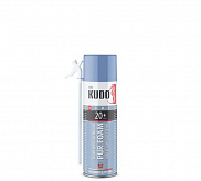 Пена монтажная с трубочкой Kudo Home 20+ полиуретановая, всесезонная, 650мл - фото