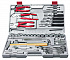 Набор головок и инструмента НИЗ "Автомобилист-1" 1/2" 42 пр (8-32), кейс пластиковый