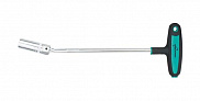 Ключ свечной 16мм с магнитом и ручкой, WP - фото