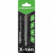 Сверло по керамике и стеклу Амбидекстр X-тип 10 мм, длина 90/60 мм - фото