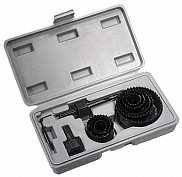 Набор пил кольцевых Практик ПРОФИ, 12 предметов (22-83мм), 25470  - фото