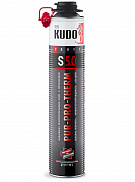Пена-напыляемая теплоизоляция пистолетная KUDO PUR-PRO-THERM S5.0  п/уретановая - фото
