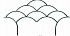 Заборчик садовый "Волна 2" 0,85х0,45м (5 секций, в сборе 4,25м)