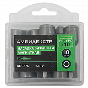 Насадка 6-гранная магнитная 10* 48 мм Амбидекстр - фото