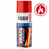 Эмаль аэрозольная термостойкая Kudo красная, 520мл