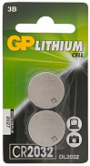 Батарейка GP Lithium CR2032 BL-2 (пошт.) - фото