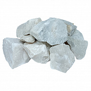 Камень для бани "Кварцит" колотый (упак. 20кг) ЛЕВША - фото