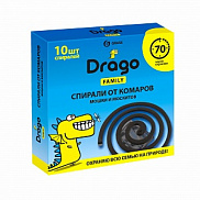 Средство от комаров (спирали) Drago (10шт в уп)  NS-0004 - фото