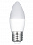 Лампа светодиодная LED, свеча (B35), 10 Вт, E27, 6500K холодный CN-ES ECON - фото