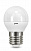 Лампа светодиодная LED, шар (G45), 6,5 Вт, E27, 4100K нейтрал. Black  Gauss - фото