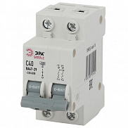 Автоматический выключатель 2P 40A (C) 4.5кА ВА 47-29, SIMPLE-mod-16 ЭРА - фото