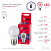 Лампа светодиодная LED, шар (P45), 8 Вт, E27, 6500K холодный RED LINE LED ЭРА Лампа светодиодная LED, шар (P45), 8 Вт, E27, 6500K холодный RED LINE LED ЭРА