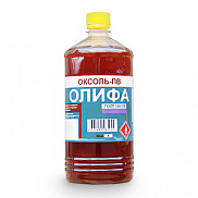 Олифа-Оксоль Натуральная (Триоль) ГОСТ 1,0л бут. - фото