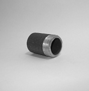 Резьба сталь НР 1/2"х25мм резьба/труба, под приварку - фото