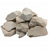 Камень для бани "Кварцит" колотый (упак. 20кг) ЛЕВША