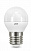 Лампа светодиодная LED, шар (G45), 6,5 Вт, E27, 3000K тёплый Black  Gauss - фото