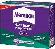 Клей обойный Metylan для флизелиновых обоев 300гр (коробка) - фото
