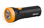 Фонарь ручной Трофи TA4-box8 аккумуляторный 4V0.5Ah, 4 светодиода, 2 режима, евро-вилка 220V - фото