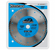 Диск алмазный турбо 230*2.4*7.5*22.23 DIAFORCE TURBO BASIC сухой рез (арм.бетон) - фото
