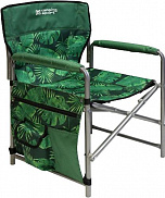 Кресло складное 2 (КС2/2с тропическими листьями темный) - фото