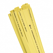 Термотрубка EKF 4/2 желто-зеленая в отрезках по 1м, tut-4-yq-1m - фото