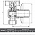Кран шаровой угловой латунь хром НР/НР 3/4"х1/2" флажок Aqualink (с отражат.) с удлин.резьбой Кран шаровой угловой латунь хром НР/НР 3/4"х1/2" флажок Aqualink (с отражат.) с удлин.резьбой