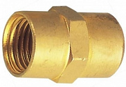 Соединитель Partner резьбовой, внутренняя резьба 1/4"*1/4" FF04/04 - фото