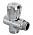 Вентиль-тройник 1/2"х3/4"х1/2" хром, для подключ. санитарных приборов Aqualink