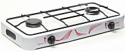 Плита газовая настольная MAXTRONIC 66912 MAX-AO-002, 2 конф., белый - фото