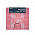 Коврик для ванны и туалета 50*52см, 50*85см набор из ПВХ (розовой)