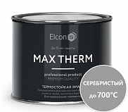 Эмаль термостойкая Elcon +700C, серебристая, 0,8 кг - фото