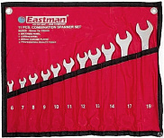 Набор ключей комбинированных  6-19мм (11пр.) Eastman red kitrol - фото