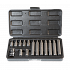 Набор бит АвтоDело Torx - 30/75мм (40644), 15пр, пласт.кейс