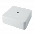 Коробка распределительная ОУ, IP40, 75х75х20мм, белая, для кабель-канала