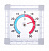 Термометр оконный, биметалический VETTA (-50/+50), блистер - фото