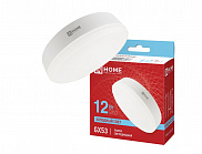 Лампа светодиодная LED-GX53-VC 12Вт 230В ,6500K IN HOME - фото
