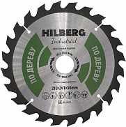 Диск пильный 210*30* 24 Hilberg Industrial (дерево) - фото