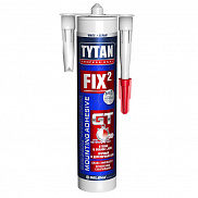 Жидкие гвозди для тяжелых конструкций Tytan Fix² GT, 290мл, белый - фото