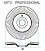 Диск лепестковый торцевой 125*22 Р100 (№16) Луга, тип КЛТ-2 (конический)