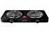 Плита электрическая настольная MAXTRONIC 80683 MAX-AT-002BS, 2 конф., черный