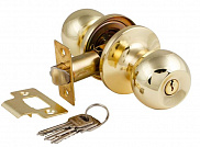 Ручка-защелка дверная S-Locked 6072 - 01-ЕТ РВ золото - фото