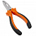 Длинногубцы (тонкогубцы) AV Steel AV-613200, CS, изогнутые 200мм