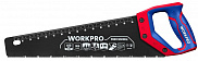 Ножовка по дереву WORKPRO PROF. 400мм (8TPI) с тефлоновым покрытием  - фото
