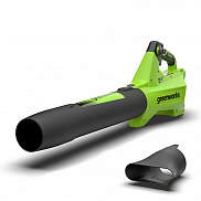 Воздуходувка аккумуляторная Greenworks G24BIII (без АКБ и ЗУ) на системе OnePower - фото
