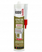 Герметик для кровли KUDO прозрачный,  280мл KSK-140 - фото