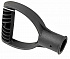 Ручка для лопаты V-образная d 32мм (черная) пластмассовая