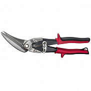 Ножницы по металлу WP рычажные OFFSET левые удлиненные Cr-Mo до 1,2мм (красные) С023-11-280 - фото